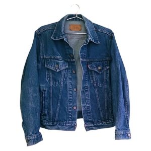 VINTAGE LEVIS JEAN JACKET MADE IN USA SIZE 40- REGULAR